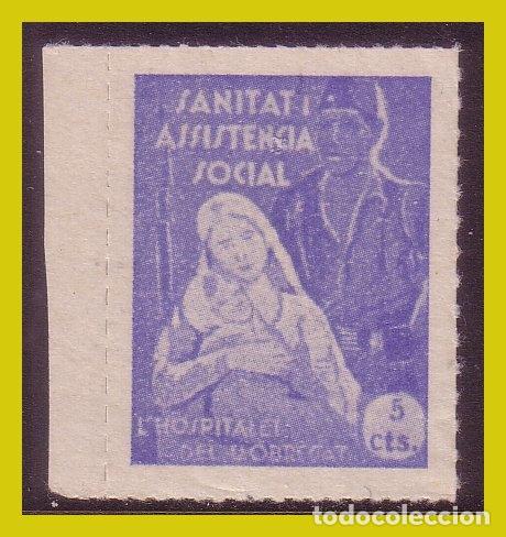 Stamps: Guerra civil, Barcelona HOSPITALET DE LLOBREGAT, FESOFI n&ordm; 1a * *