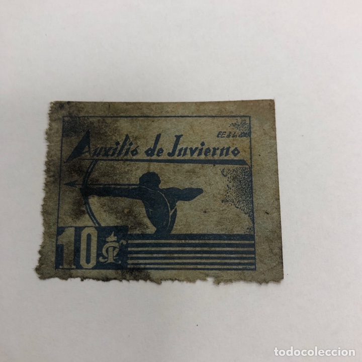 Sellos: Auxilio de invierno 10 centimos - Foto 1