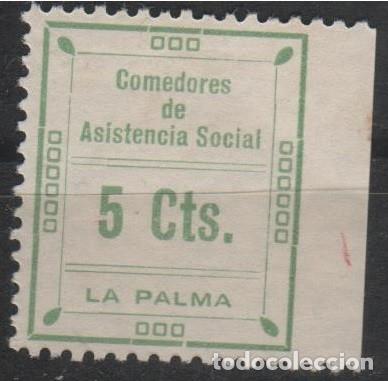 Timbres: Guerra Civil -LA PALMA DEL CONDADO - Comedores de Asistencia Social - Fesofi n&ordm; 6 - 5 ct