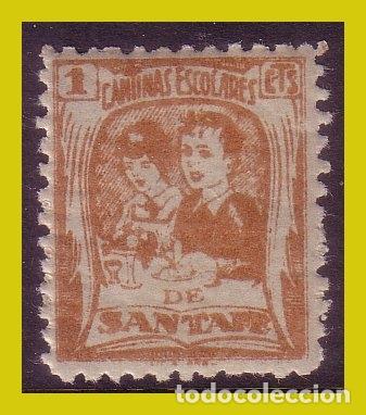 Briefmarken: Guerra civil, Sellos locales Granada SANTA F&Eacute;, FESOFI n&ordm; 3 * *