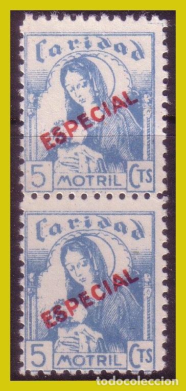 Briefmarken: Guerra civil, Sellos locales Granada MOTRIL, FESOFI n&ordm; 29 B2(*)