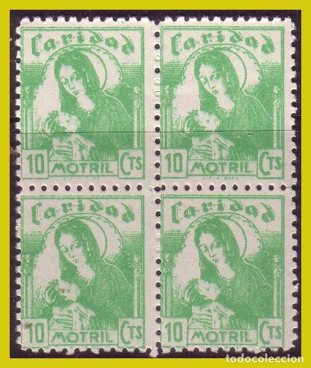 Briefmarken: Guerra civil, Sellos locales Granada MOTRIL, FESOFI n&ordm; 17 B4 (*)