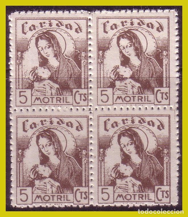 Briefmarken: Guerra civil, Sellos locales Granada MOTRIL, FESOFI n&ordm; 14 B4 (*)