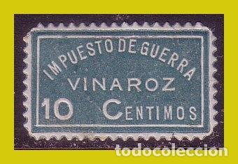 Briefmarken: Guerra civil, Sellos locales Castell&oacute;n VINAROZ, FESOFI n&ordm; 5 *