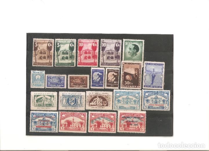 Briefmarken: COLECCION DE BENEFICOS LOCALES DE LA GUERRA CIVIL