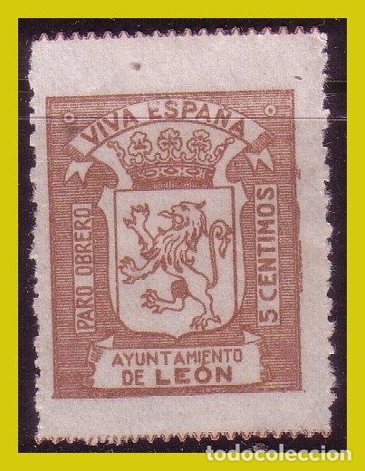 Selos: Guerra civil, Sellos locales Le&oacute;n LE&Oacute;N, FESOFI n&ordm; 2a (*)