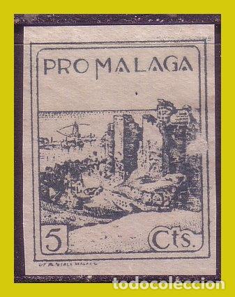 Selos: Guerra civil, Sellos locales M&aacute;laga, M&Aacute;LAGA, FESOFI n&ordm; 36s (*)