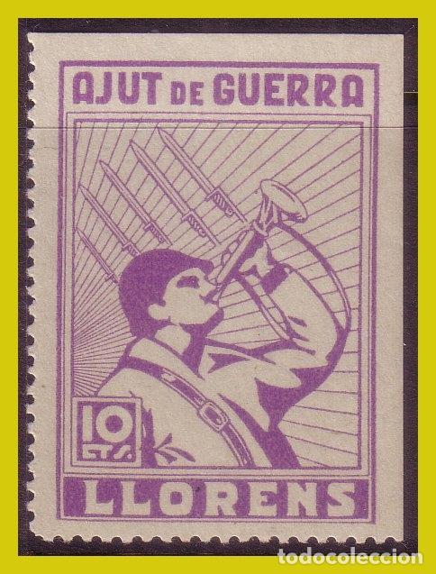 Timbres: Guerra civil, Sellos locales Tarragona, LLORENS, FESOFI n&ordm; 2 *