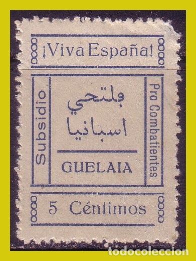 Briefmarken: Guerra civil, Sellos locales, Extranjero, GUELAIA, FESOFI n&ordm; 2 * *