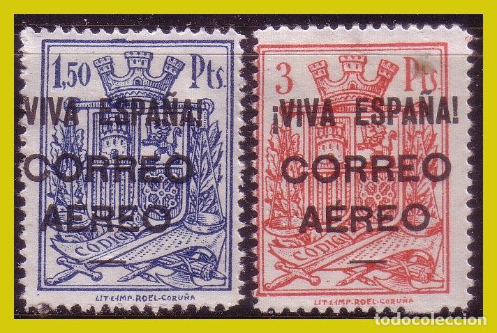 Briefmarken: E. L. Patri&oacute;ticas 1937 Burgos, EDIFIL n&ordm; 66 y 67 *