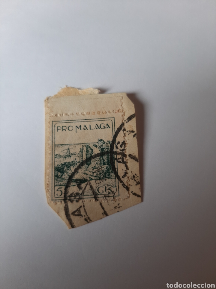 Sellos: PRO MALAGA MATASELLO 5CTS - Foto 1
