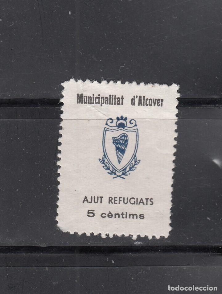 Briefmarken: MUNICIPALITAT DE ALCOVER. PRO-REFUGIATS. 5 CTS.