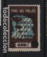 Briefmarken: PINS DEL VALLES- SOBRECARGADOS.- VER FOTO
