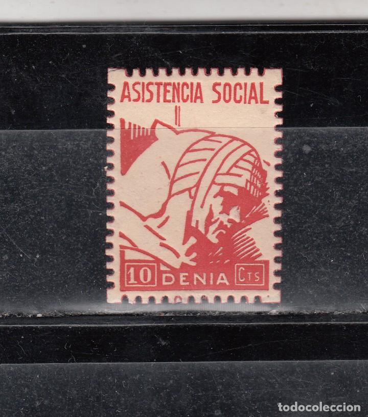 Selos: DENIA. ASISTENCIA SOCIAL. 10 CTS.