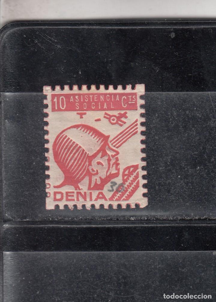 Briefmarken: DENIA. ASISTENCIA SOCIAL. 10 CTS.