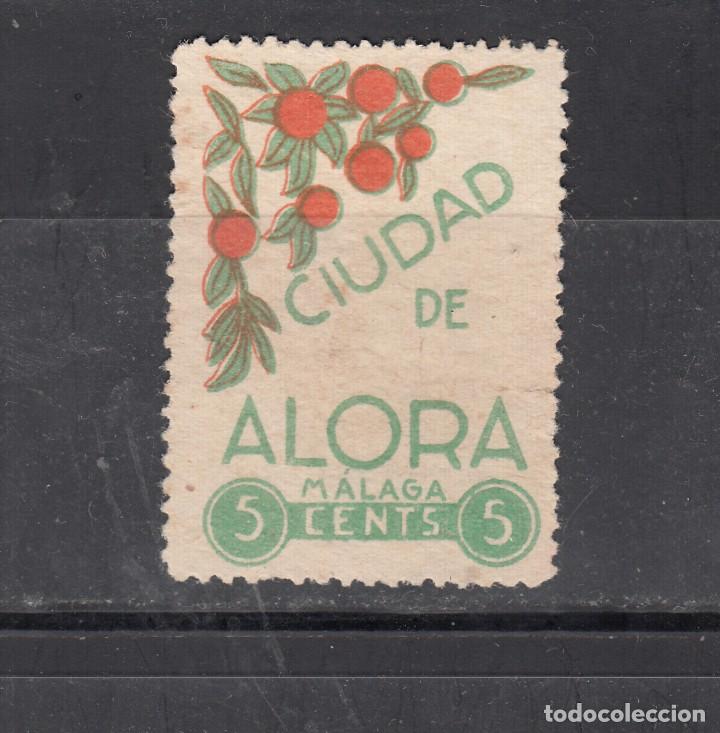 Sellos: CIUDAD DE ALORA. 5 CTS. - Foto 1