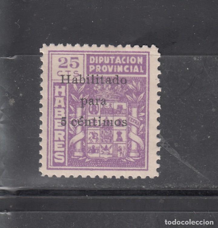 Briefmarken: DIPUTACION PROVINCIAL CADIZ. HABERES 25 CTS. SOBRECARGA HABILTADO 5 CTS.
