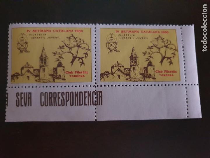 Timbres: PREJA DE VI&Ntilde;ETAS IV SEMANA CATALANA TORDERA 1980 **