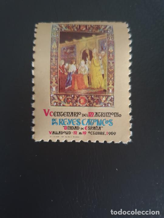 Timbres: VI&Ntilde;ETA SELLO MATRIMONIO REYES CATOLICOS VALLADOLID