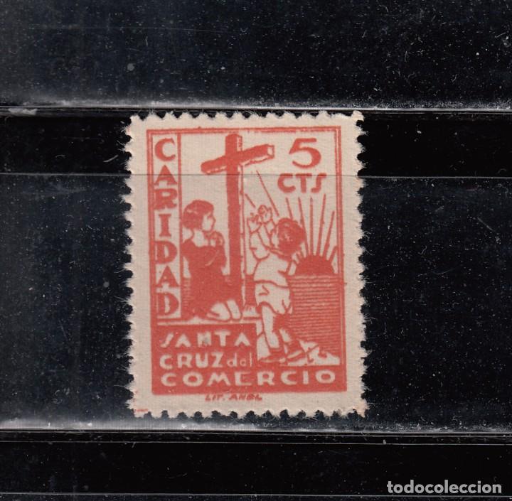 Briefmarken: SANTA CRIZ DEL COMERCIO. CARIDAD. 5 CTS.