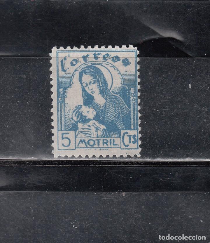 Stamps: MOTRIL. CORREOS. 5 CTS.