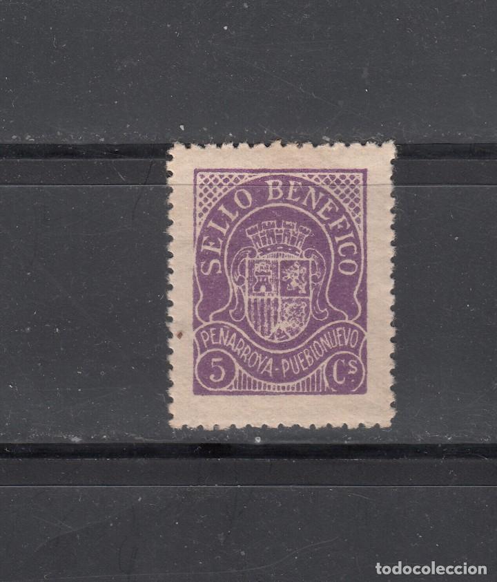 Stamps: PE&Ntilde;ARROYA-PUEBLO NUEBLO. SELLO BEN&Eacute;FICO