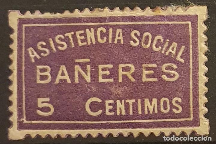 Briefmarken: GUERRA CIVIL. BA&Ntilde;ERES. 5 CTS