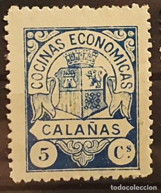 Briefmarken: GUERRA CIVIL. CALA&Ntilde;AS. 5 CTS