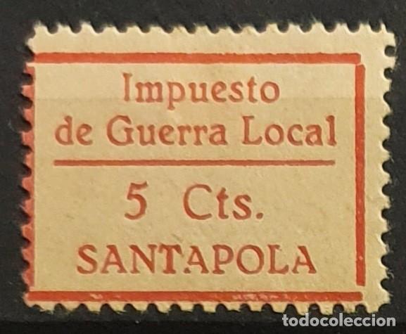 Briefmarken: AJUNTAMENT. SANTA POLA. 5 CTS