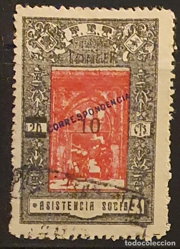 Briefmarken: GUERRA CIVIL. TANGER. SOBRECARGA. ESCASO