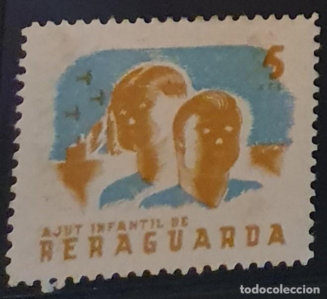 Briefmarken: VI&Ntilde;ETA REPUBLICANA. AJUT INFANTIL DE RERAGUARDA