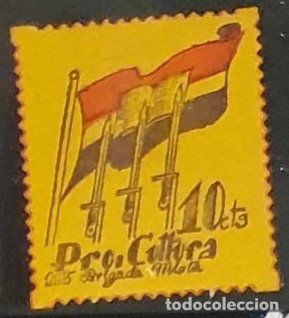 Briefmarken: VI&Ntilde;ETA REPUBLICANA. PRO CULTURA. BRIGADA MIXTA. 10 CTS