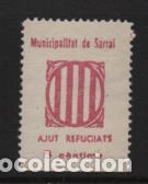 Briefmarken: SARRAL, 5 CTS. AJUT REFUGATS,. VER FOTO