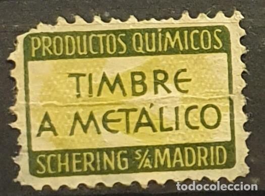 Sellos: TIMBRE A METALICO. SCHERING - Foto 1