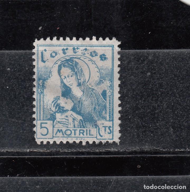 Stamps: MOTRIL. CORREOS. 5 CTS.