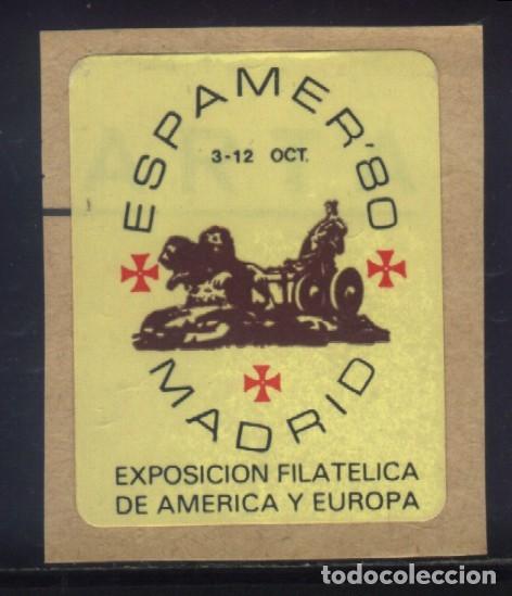 Sellos: S-6236- ESPAMER 80. MADRID. - Foto 1