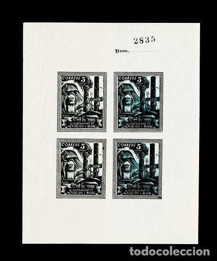Timbres: H5 Guerra Civil MONTCADA I REIXAC Fca. de CIMENT Fesofi n&ordm; 23 Variedad UNICOLOR en 2 sellos y (NUM)