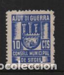 Briefmarken: SITGES, AJUT DE GUERRA, VER FOTO