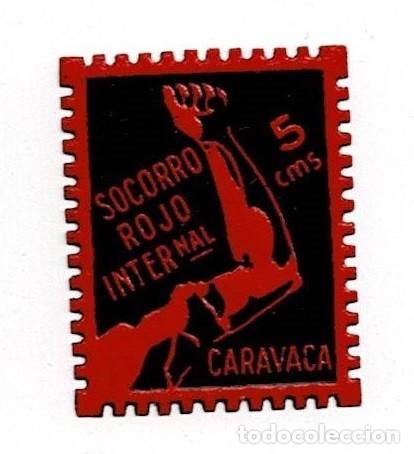 Stamps: GG Guerra Civil CARAVACA Fesofi n&ordm; 1a D. 10.50 (5 mas corto) sin fijasellos