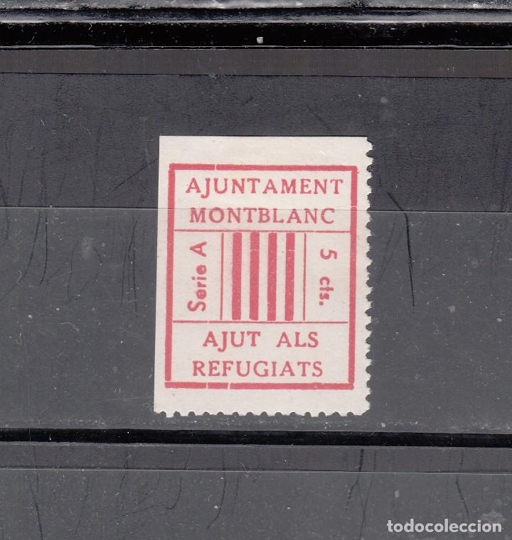 Timbres: AJUNTAMENT MONTB&Ntilde;ANC. 5 CTS.