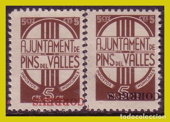 Selos: Guerra Civil. Barcelona, Pins del Vall&eacute;s, FESOFI n&ordm; 38 i y 39 i (*)