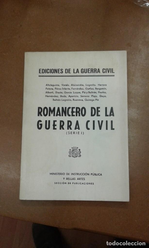 Briefmarken: Romancero de la guerra civil. Ediciones de la guerra civil.