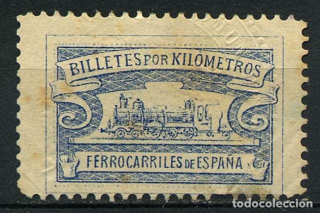 Sellos: ESPA&Ntilde;A. BILLETES KILOM&Eacute;TRICOS. - Foto 1