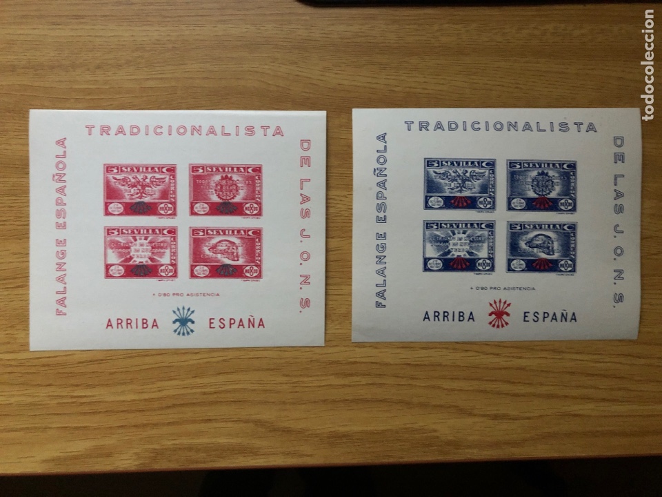 Sellos: HB FALANGE SEVILLA - Foto 1
