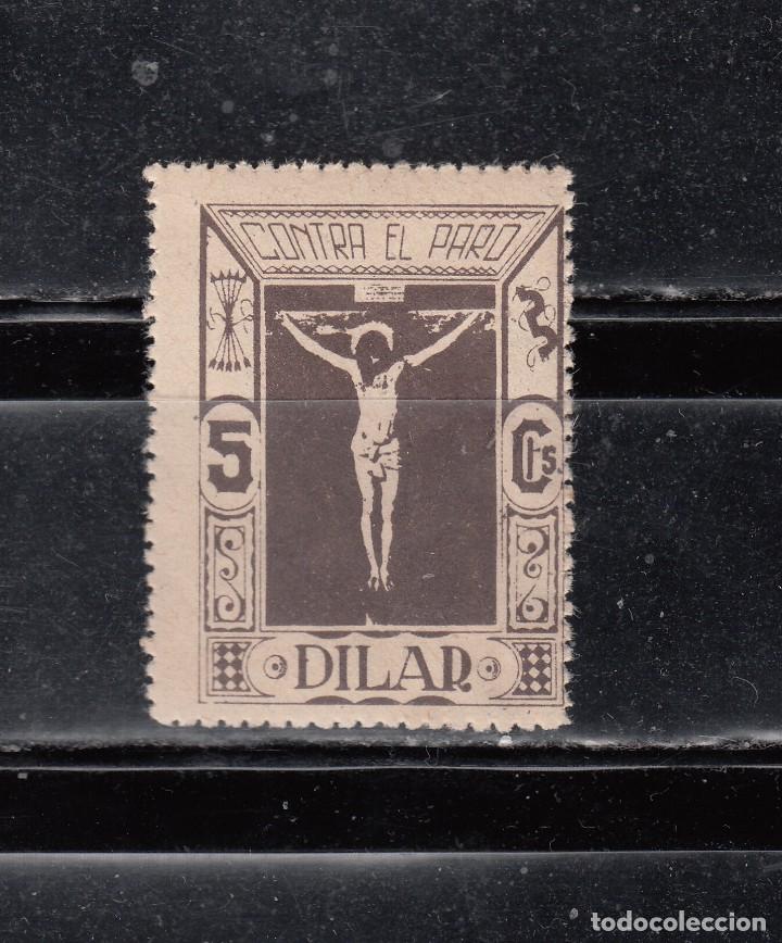 Briefmarken: DILAR. CONTRA EL PARO. 5 CTS.