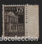 Briefmarken: BARCELONA, 3,75 PTAS. BOLSA.- VER FOTO