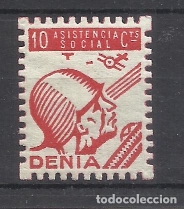 Selos: denia asistencia social 10 cts nueva*
