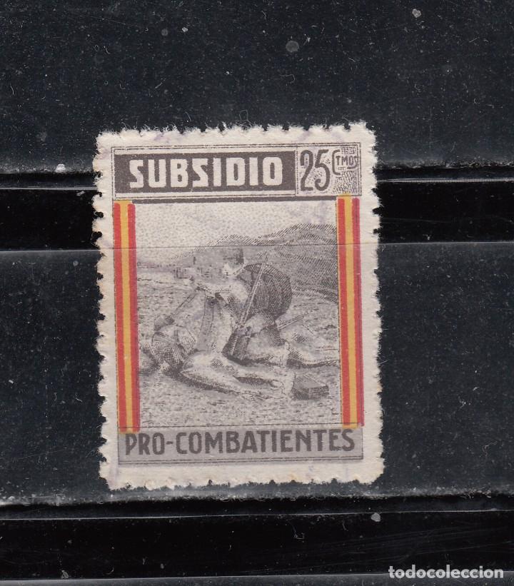 Selos: PRO-COMATIENTES. 25 CTS.