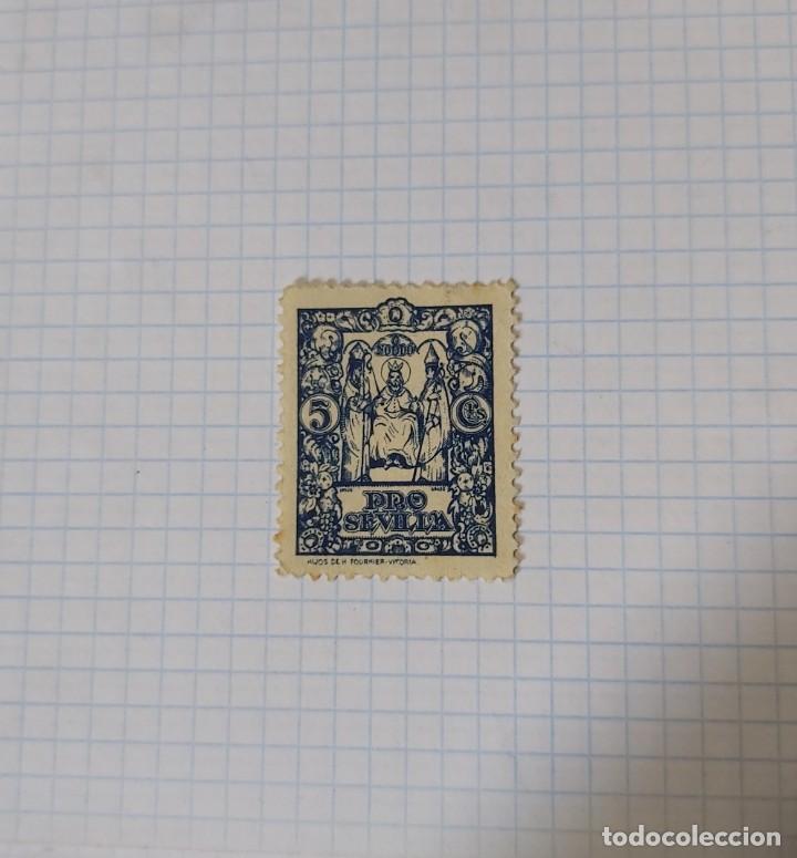 Sellos: Pro Sevilla, 5 ctms - Foto 1