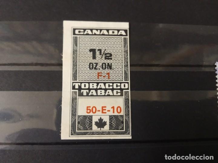 Sellos: CANADA TABACO TABACCO TABAC PERFECTO. - Foto 1